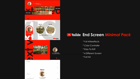 Youtube End Screen - VideoHive 39206255