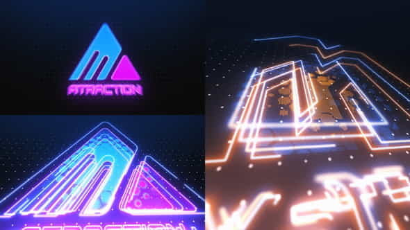 Neon Logo - VideoHive 36277355