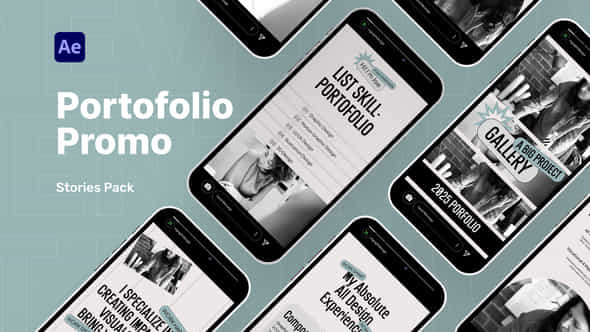 Portfolio Promo Stories Pack - VideoHive 59230281
