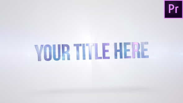 Clean Title - VideoHive 26375134