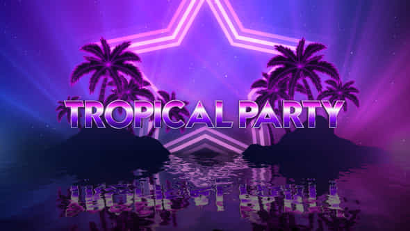 Tropical Island Party Opener - VideoHive 52681657