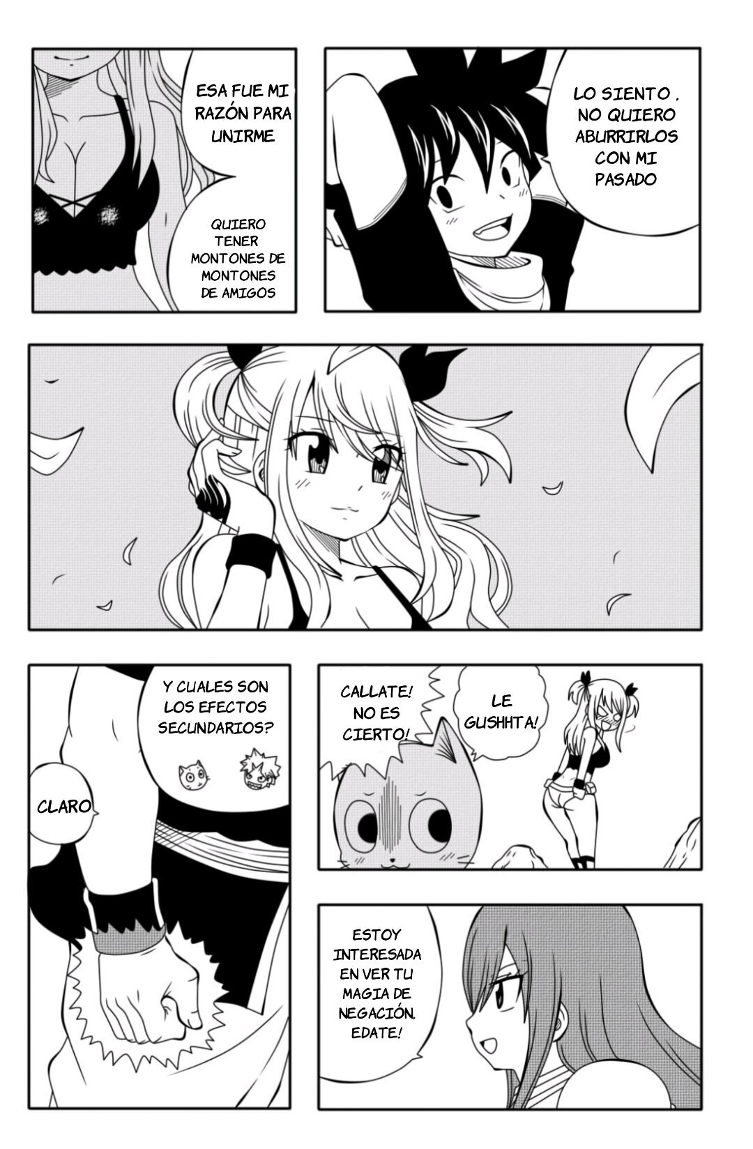 Fairy Tail H Quest Remake Ch1( Un nuevo miembro del gremio ) (Sin Censura - Extras a color) - 12