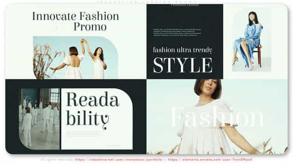 Innovation Fashion Promo - VideoHive 53569357