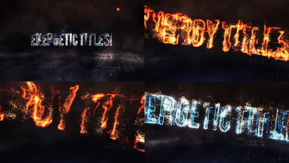 Energy Titles - VideoHive 27538616