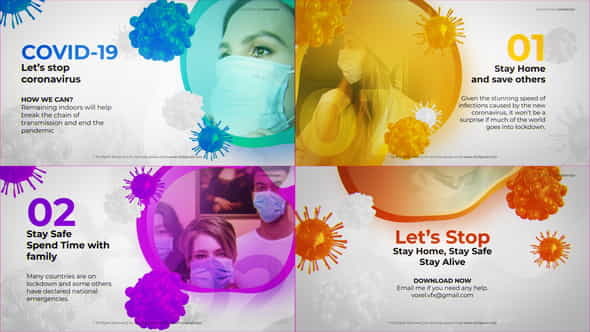 Stay Home Opener - VideoHive 26443937