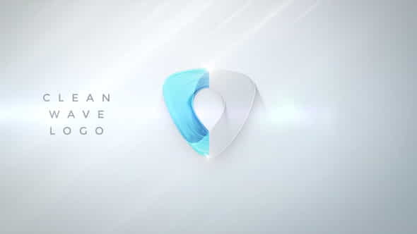 Clean Wave Logo - VideoHive 40246559