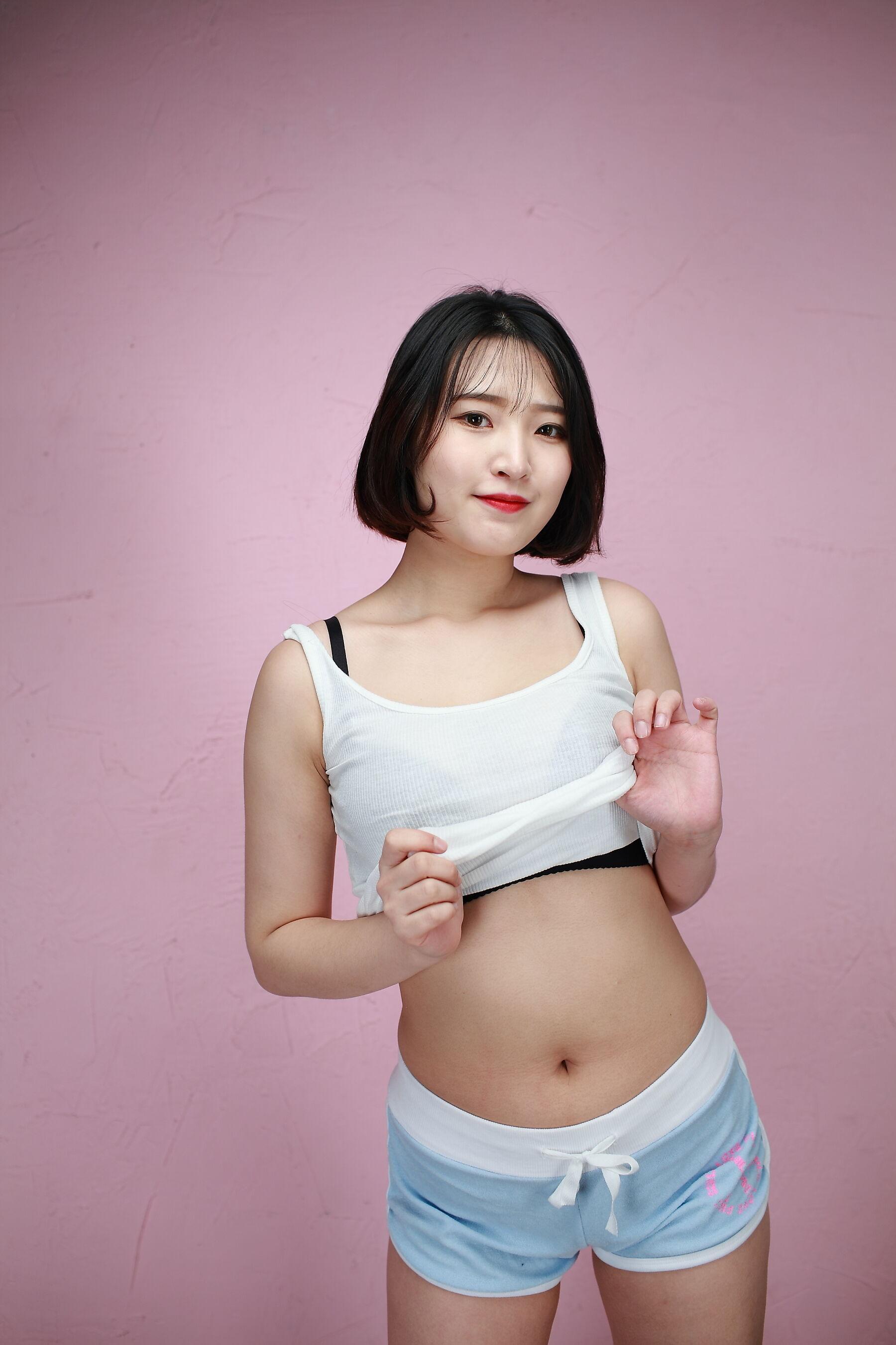 韩模人体 韩模尤娜（유나）人体私拍套图(134)