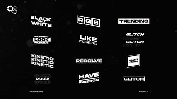 Glitch Titles V2 Premiere Pro Mogrt - VideoHive 49680119