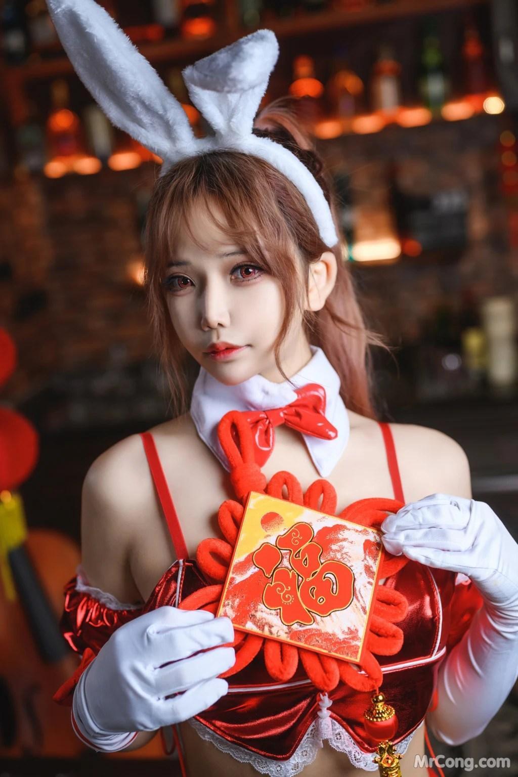 Coser@抱走莫子aa Vol.048: 兔色撩人 (60 photos )(1)