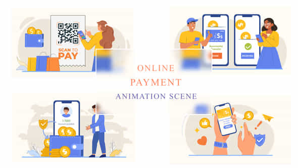 Online Payment Animation - VideoHive 43044784