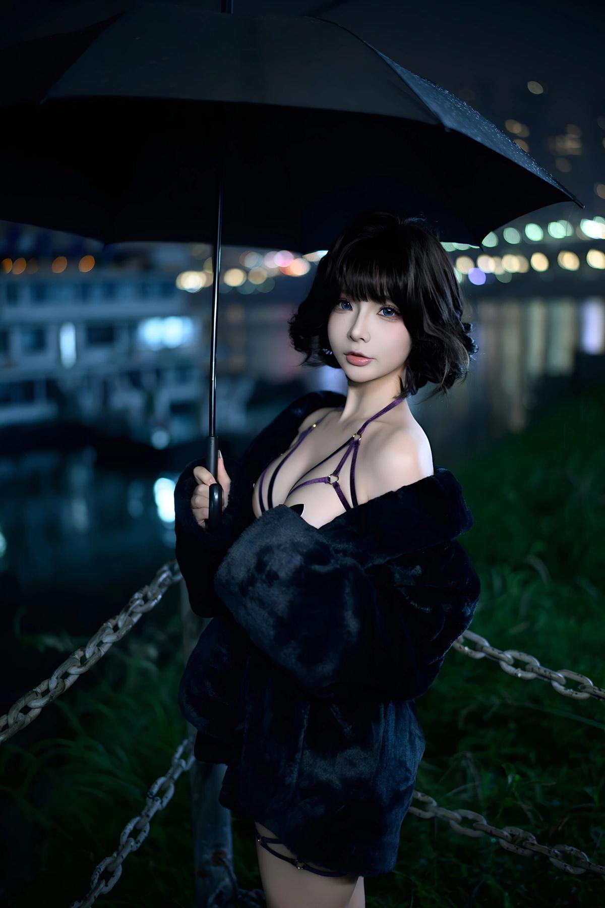 Cosplay Yuuhui玉汇 – 夜游轮渡 Set.01(8)