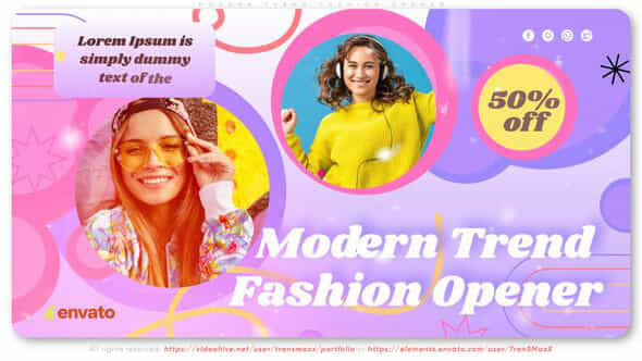 Modern Trend Fashion Opener - VideoHive 56023140