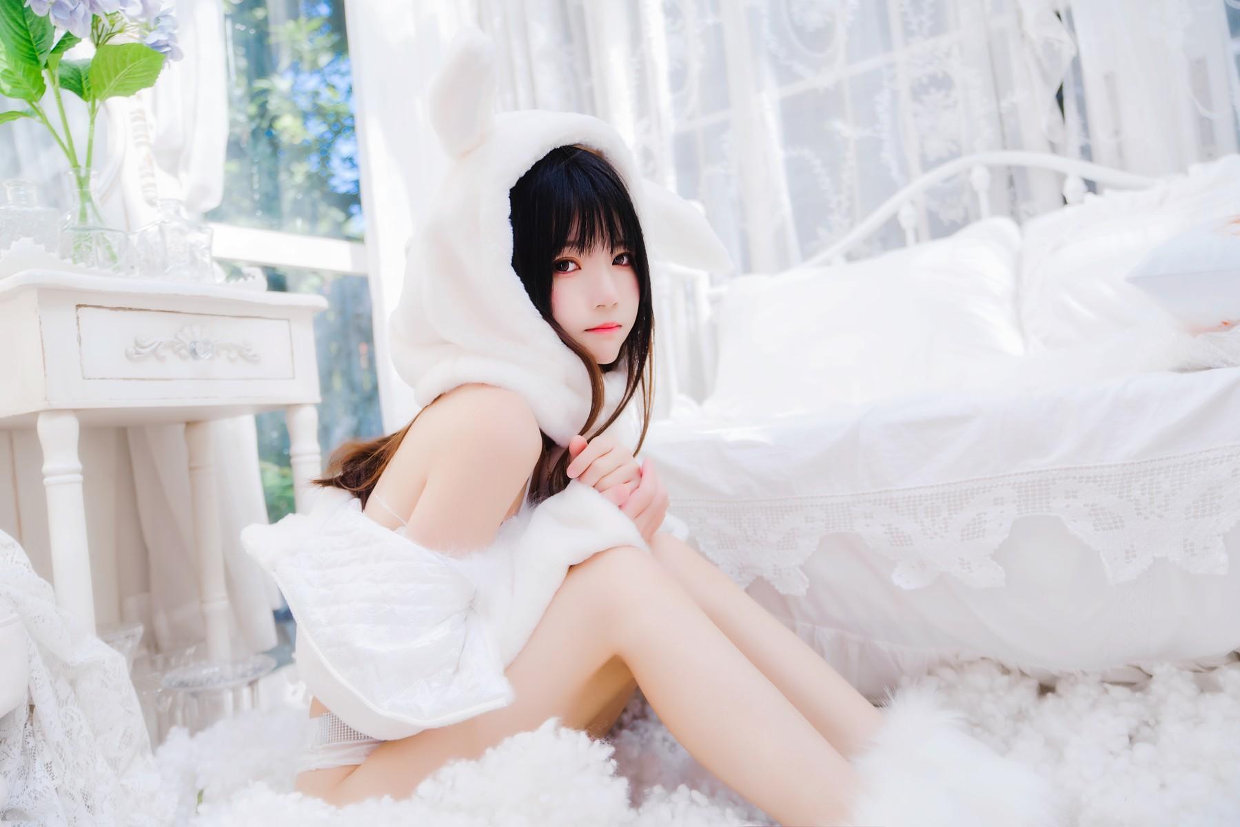 Cosplay 桜桃喵 小白兔 Set.02(19)