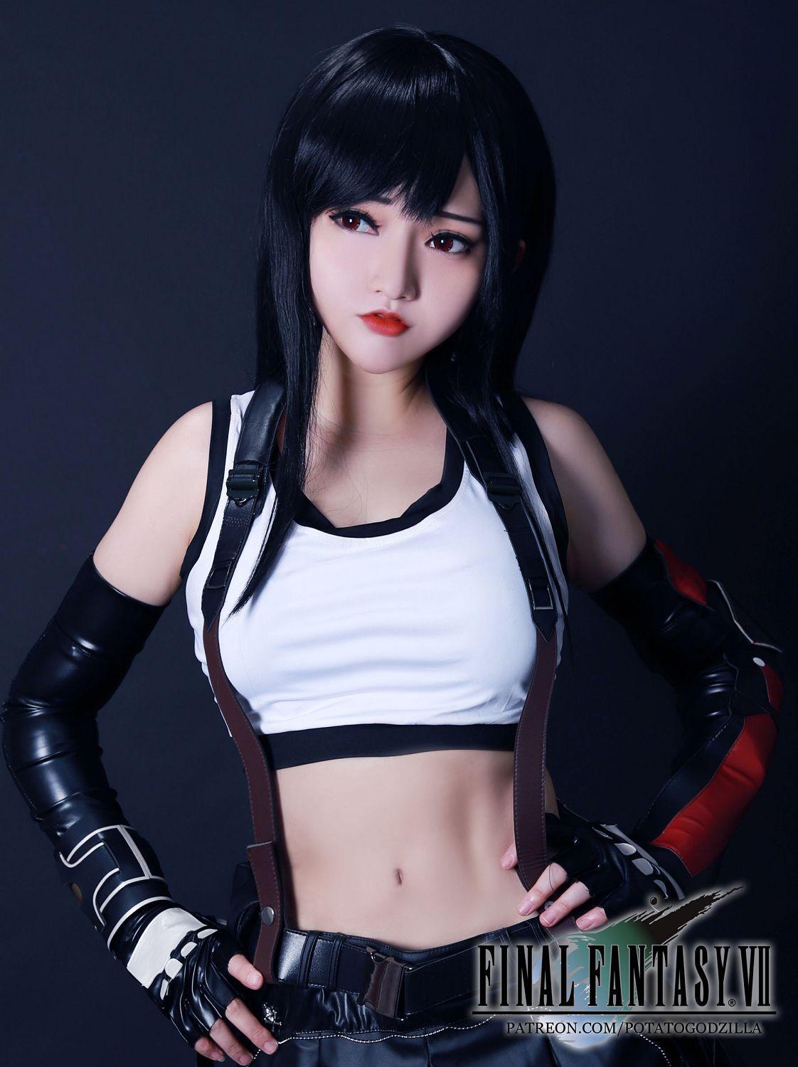 [福利女神cosplay] Potato Godzilla - Tifa(34)