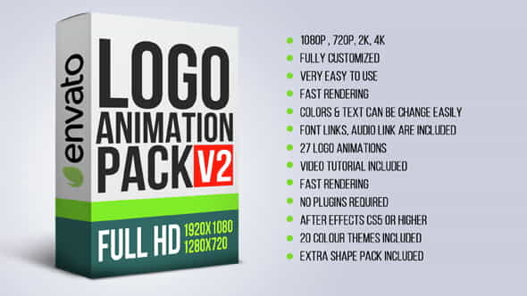 Logo Animation Pack V2 - VideoHive 14603270