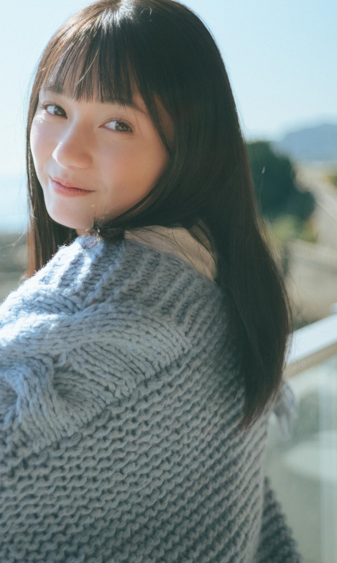 Fuuka Kumazawa 熊澤風花, 週プレ Photo Book 「またたく。」 Set.02(10)