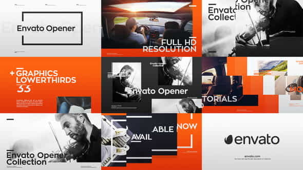 Modern Opener + 33 Lower - VideoHive 12281007