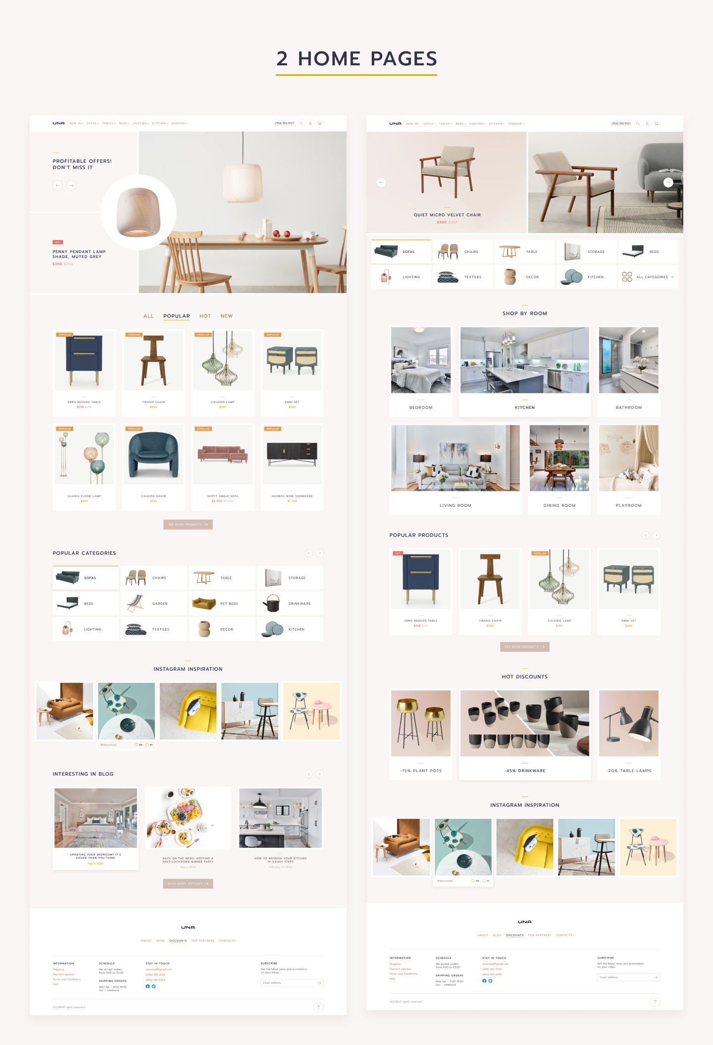 Una – Multipurpose eCommerce Figma Template - 4