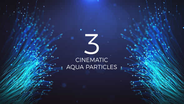 Cinematic Aqua Particles 3 - VideoHive 24867405