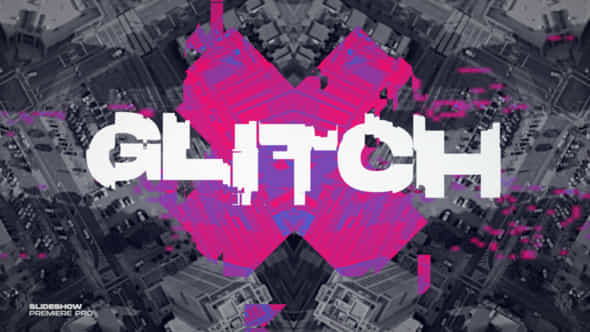 Glitch Abstract Intro Premiere Pro - VideoHive 49268600