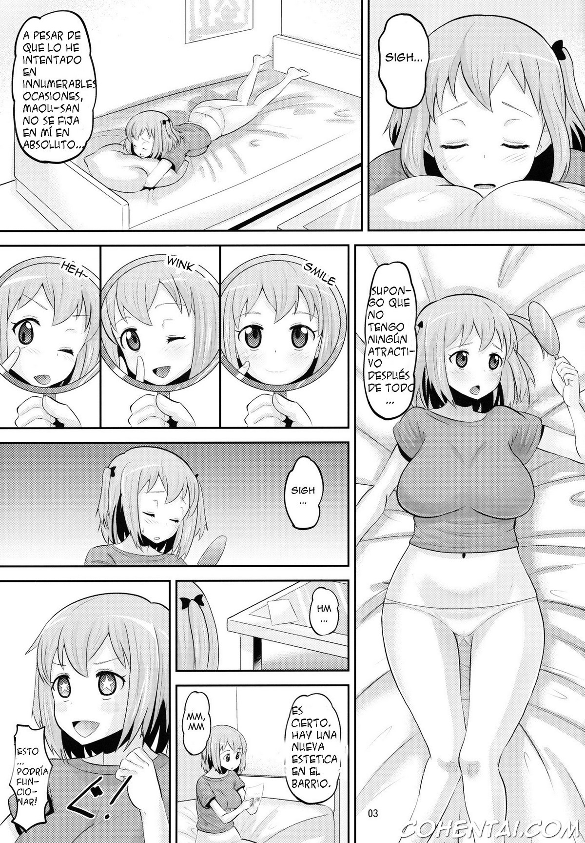 Chii-chan Mesu-ka Keikaku (Hataraku Maou-sama!) xxx comics manga porno doujin hentai español sexo 