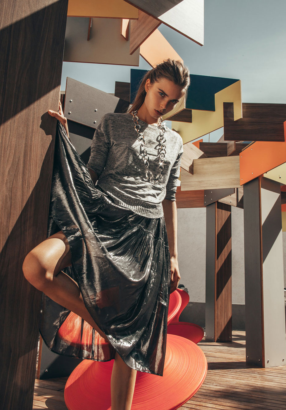 Woman We Love / Anna Stolz by Omar Coria Анна Штольц тестирует модную одежду / фото 16