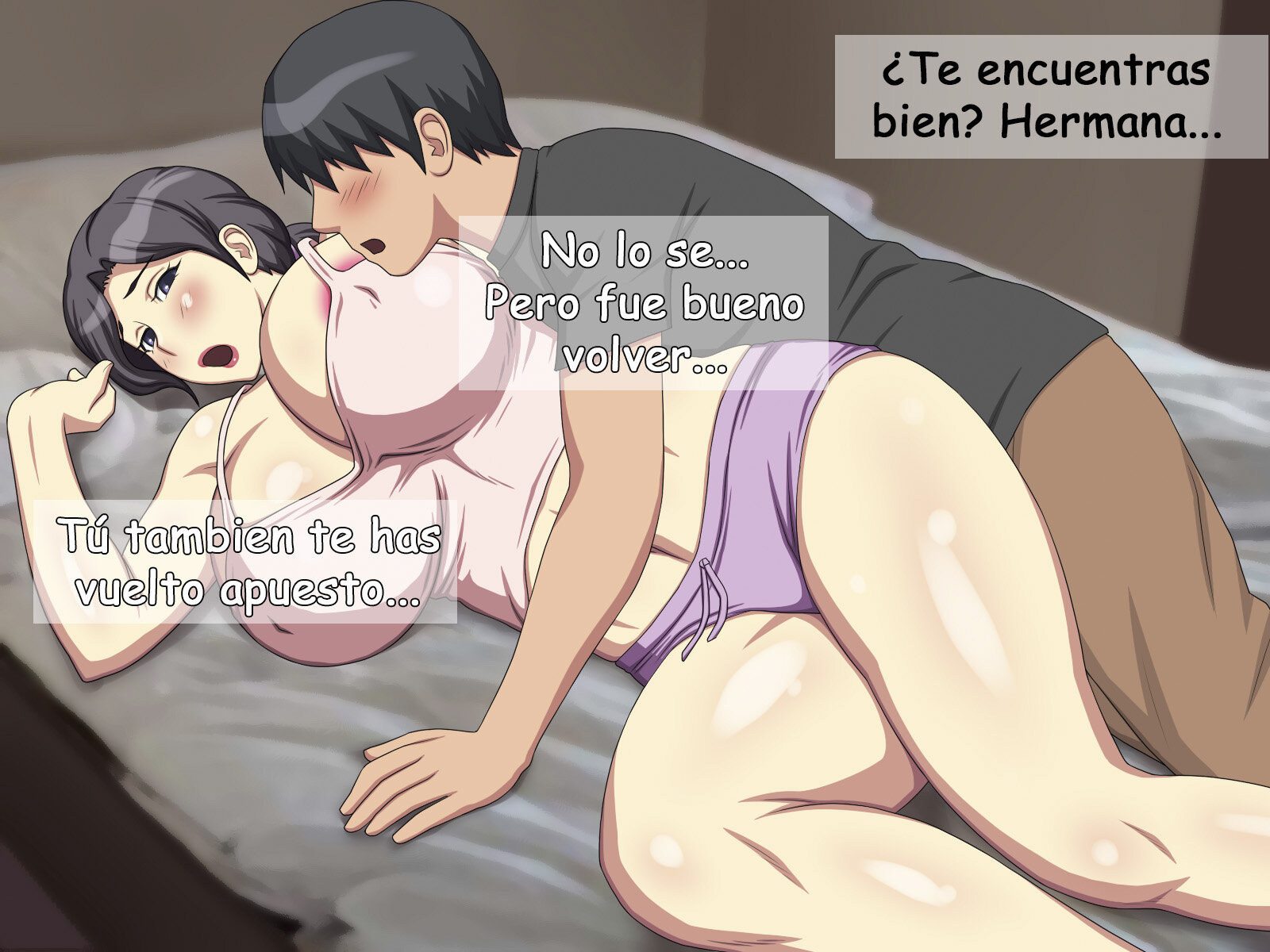 Satogaeri Shita Ane ga Osekkai de Erokutte Betabeta Shite Kuru - 34