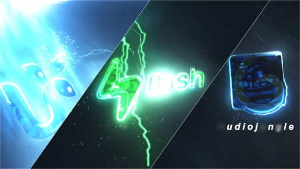 Lightning Storm Logo Intro - VideoHive 27917562