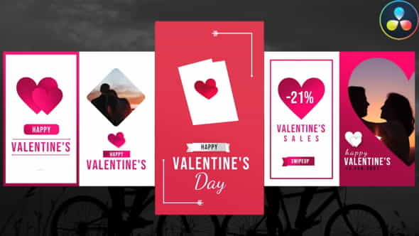Valentine Instagram Stories - VideoHive 30506711