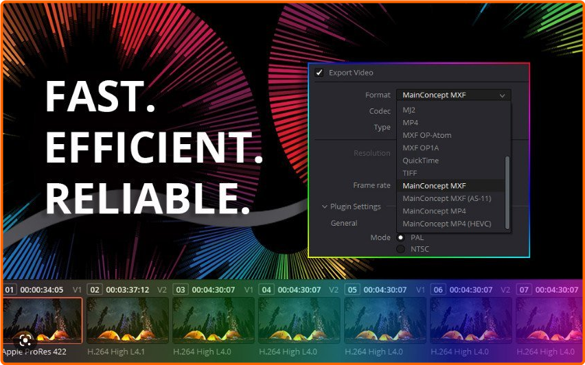 MainConcept Codec Plugin 1.6 (x64) For DaVinci Resolve J40MDPGJ_o