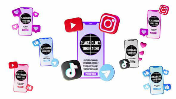 Social Media Promo - VideoHive 37925332