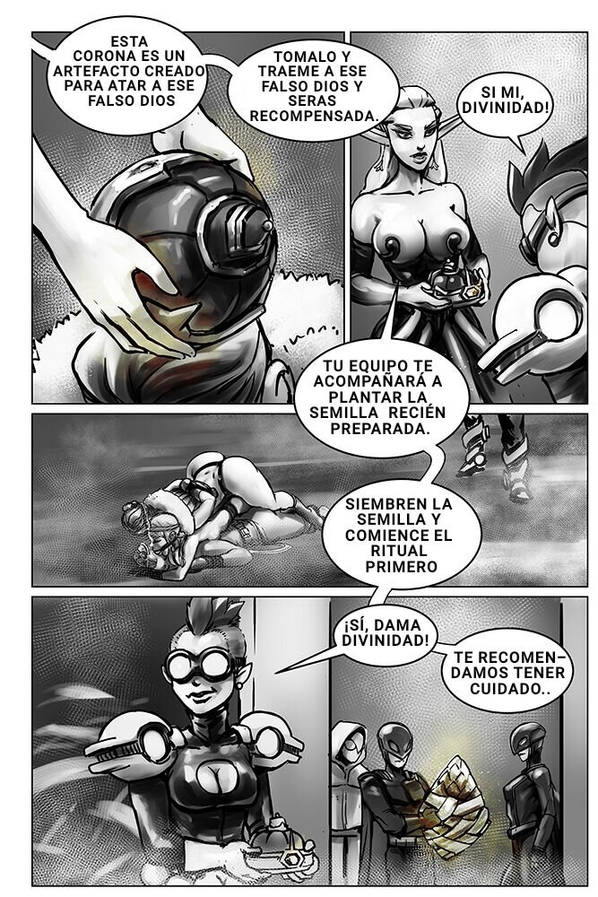 (EPICO)LA GUARDIANA DE UN ANTIGUO REY HUMANO PARTE 3 - 21