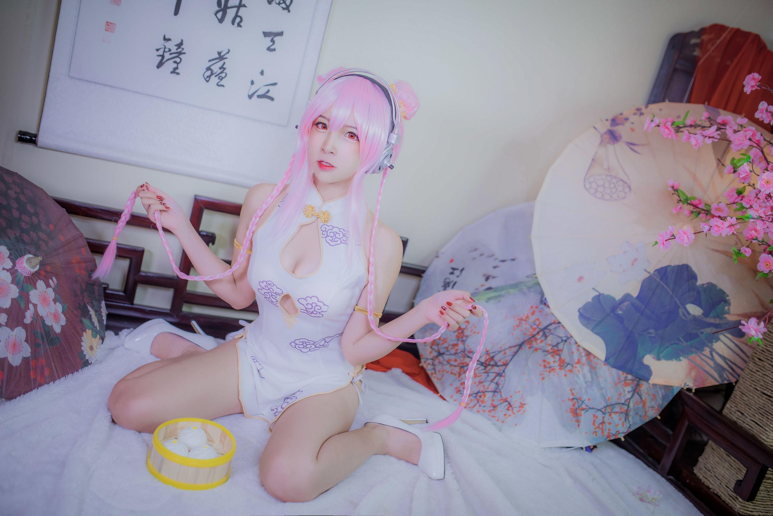 [Cosplay] 人气Coser二佐Nisa – 索尼子旗袍 写真集(7)