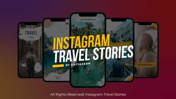 Travel Instagram Stories - VideoHive 37526292
