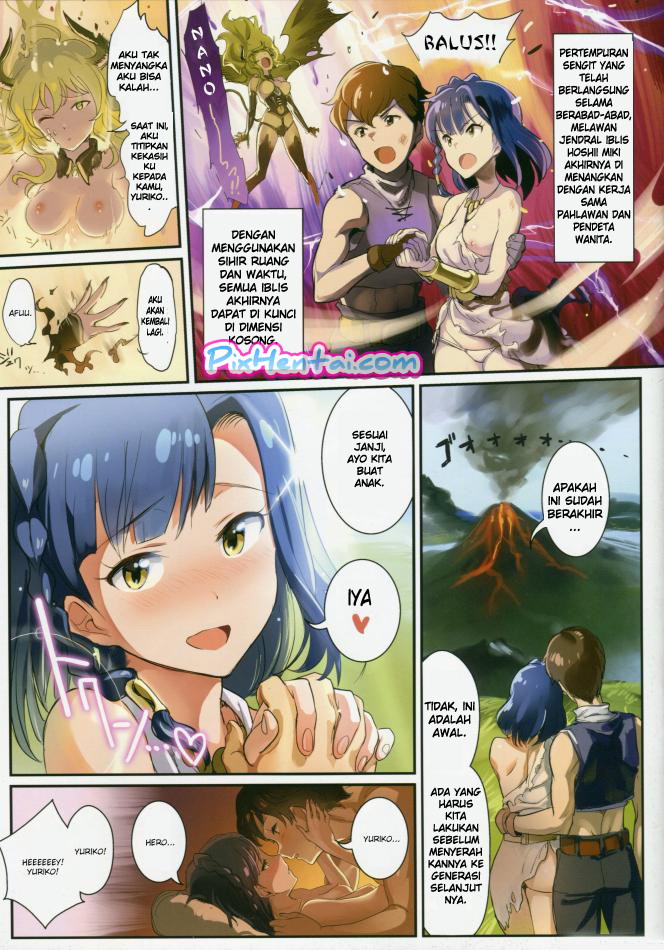 Komik Hentai Baju Basah Ngecap Tetek bikin Horny [The Idolmaster] Manga Sex Porn Doujin XXX Bokep 02