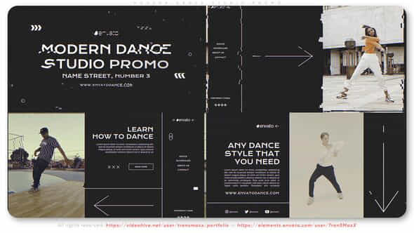 Modern Dance Studio - VideoHive 44444282