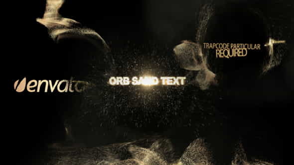 Orb sand intro - VideoHive 223234