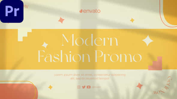 Modern Fashion Promo - VideoHive 39849684