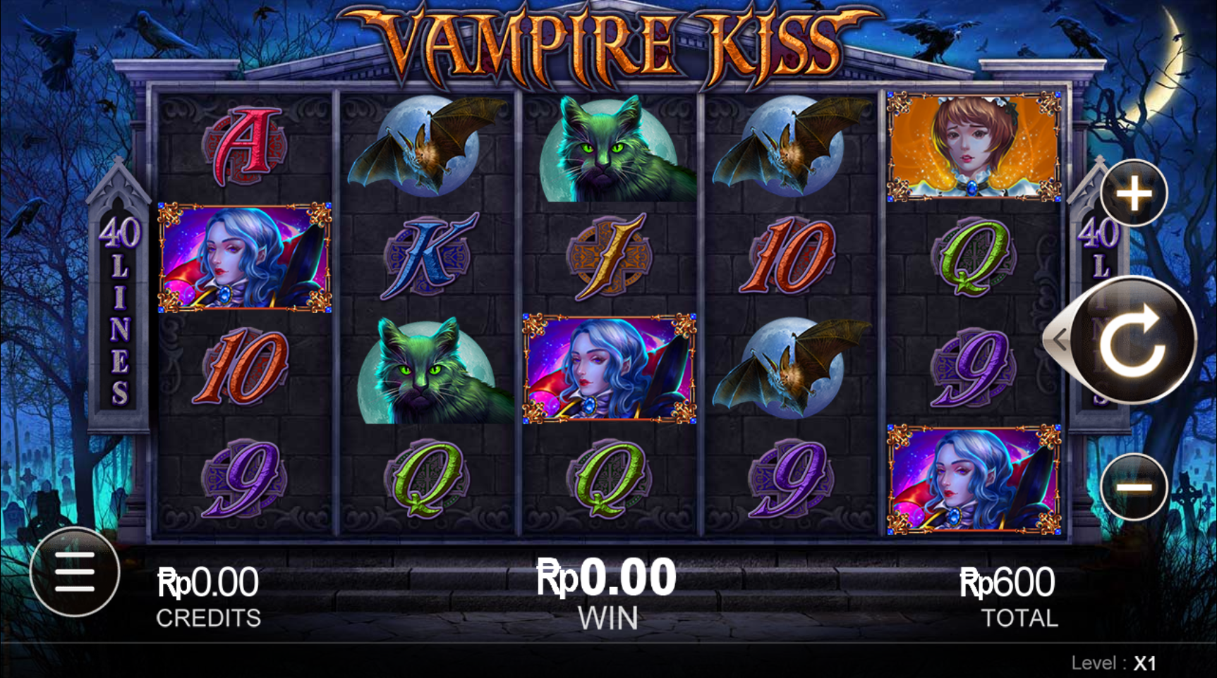 Slot Online Vampire Kiss | CQ9