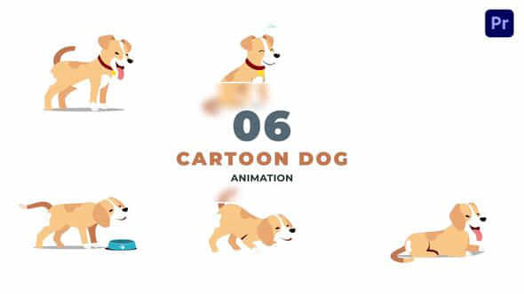 Cartoon Dog Motion - VideoHive 47879767