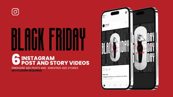 Black Friday Intagram - VideoHive 40368520