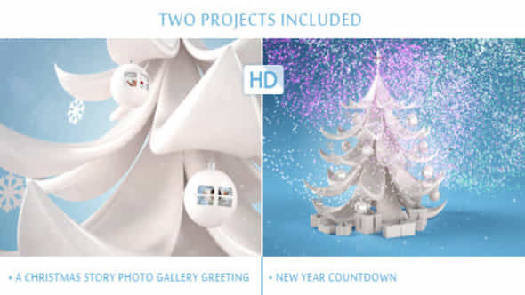 A Christmas Photo Gallery New Year Countdown - VideoHive 6230914