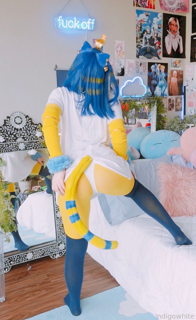 Indigo White - Ankha