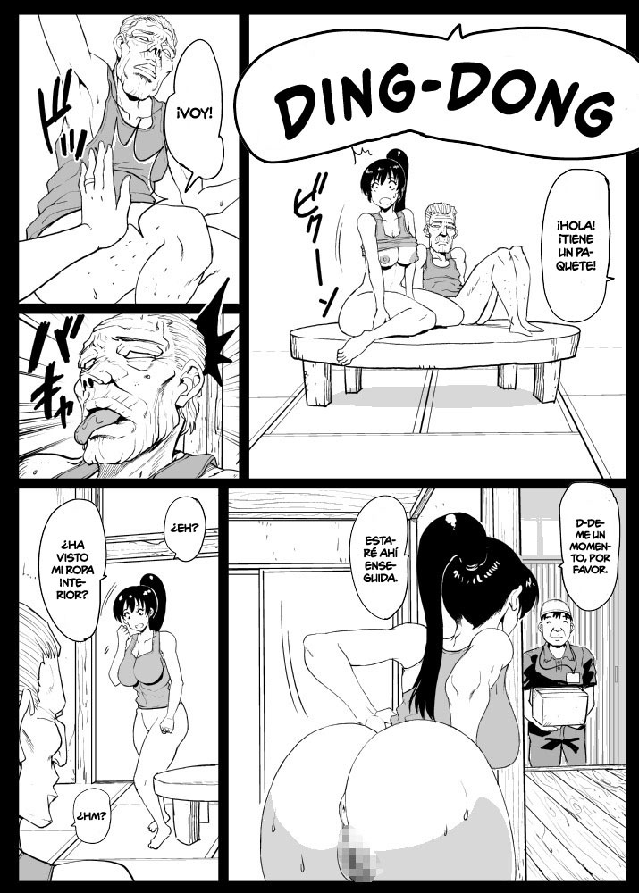 [Lunaterk] Giri Mara ni Hatsujou Suru Yome Part 2  La Esposa que Copuló con el Pene del Suegro Parte 2 [Spanish] [K.A. Works]