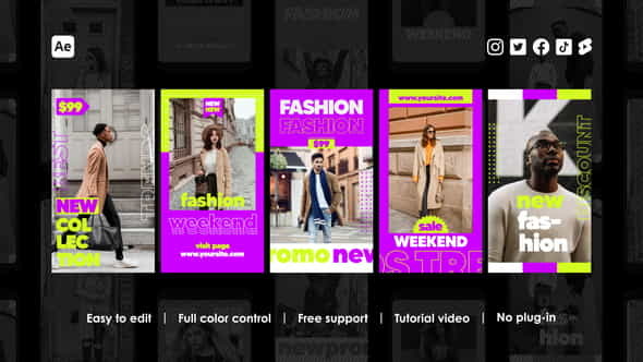 Fashion Instagram Reels - VideoHive 42424030