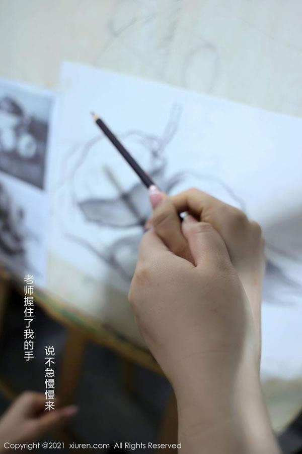 小美女夏西美术教室师生主题2系列画室的故事(4)