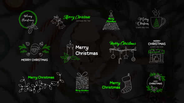 Christmas Titles - VideoHive 48999619