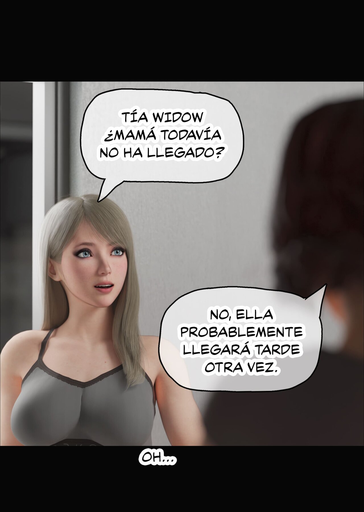 La viuda de mi vecina comic 3D - 102