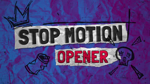 Stop Motion Opener - VideoHive 50546407