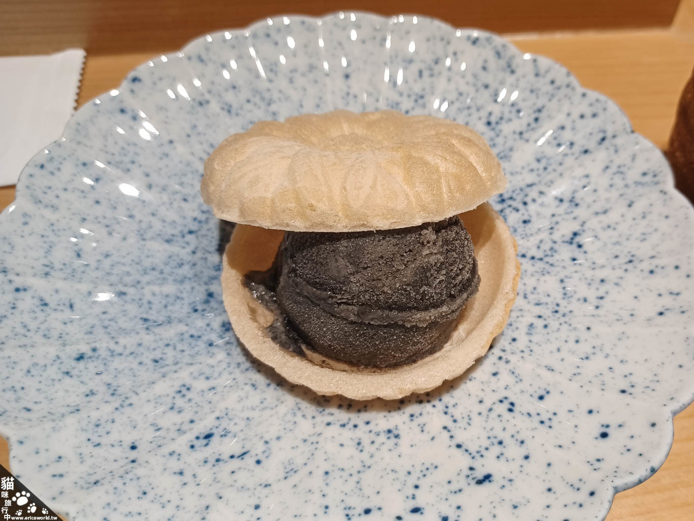 胡麻冰淇淋最中餅